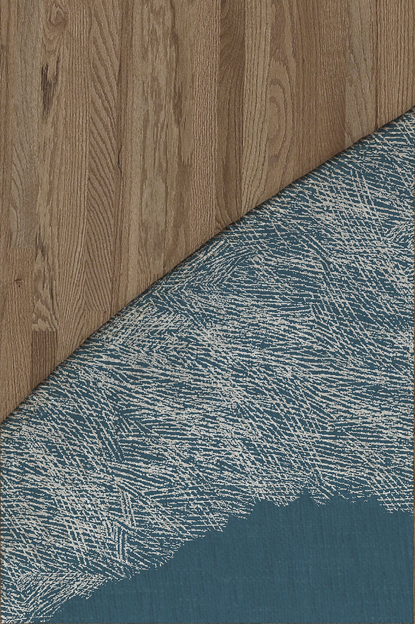 MORPH & SKETCH TEAL Office Mat By Kavka Designs