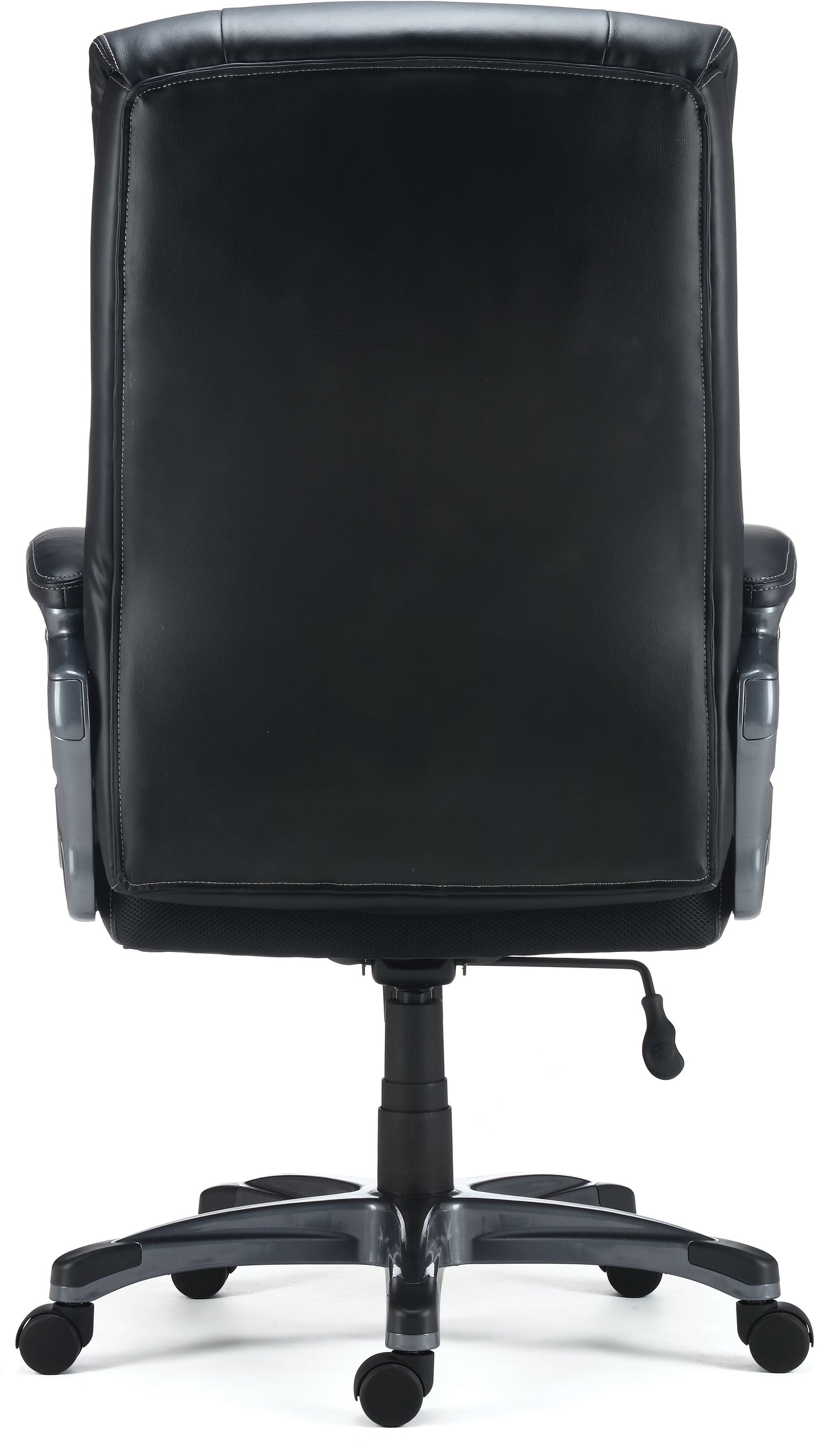 MyOfficeInnovations Bonded Leather Big & Tall Managers Chair Black (53235) 24328570
