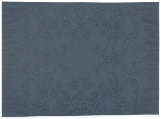 Daniella Blue Office Mat by Kavka Designs
