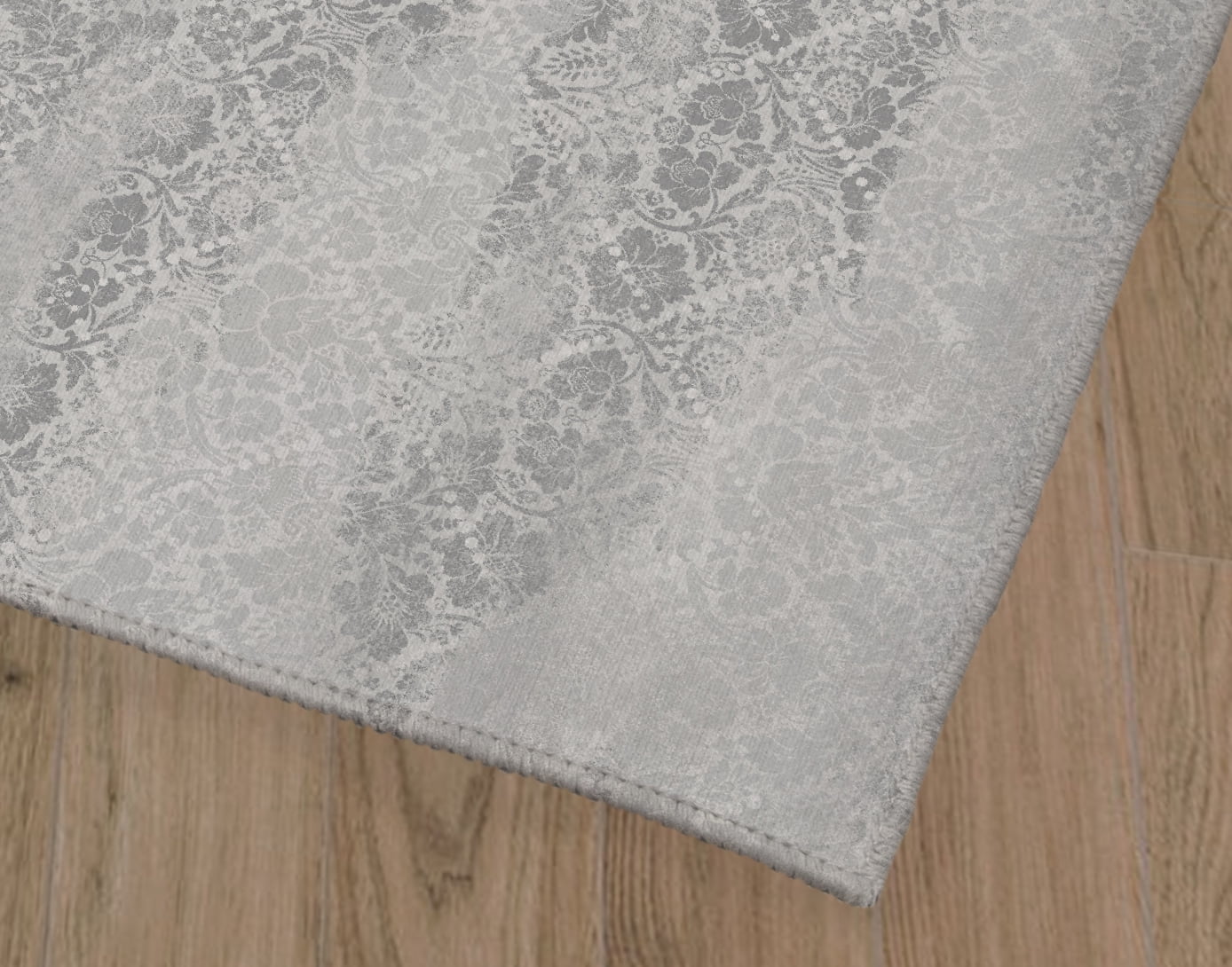 DAMASK FADE GREY Office Mat By Kavka Designs