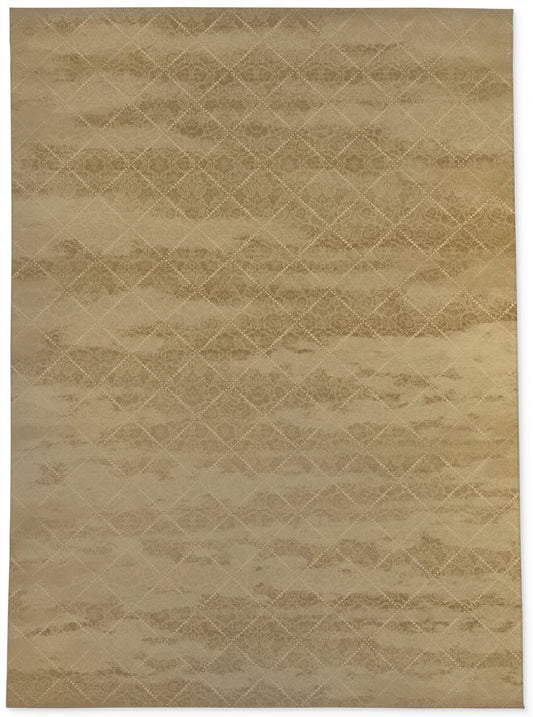 DAMASK FADE OCHRE Office Mat By Kavka Designs