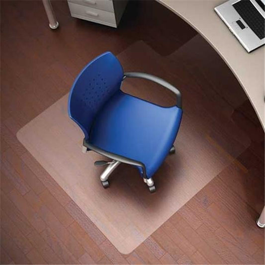 Deflecto Chairmat - DuraMat - Hard Floor (Non-studded) 36x48 Lipped - Clear