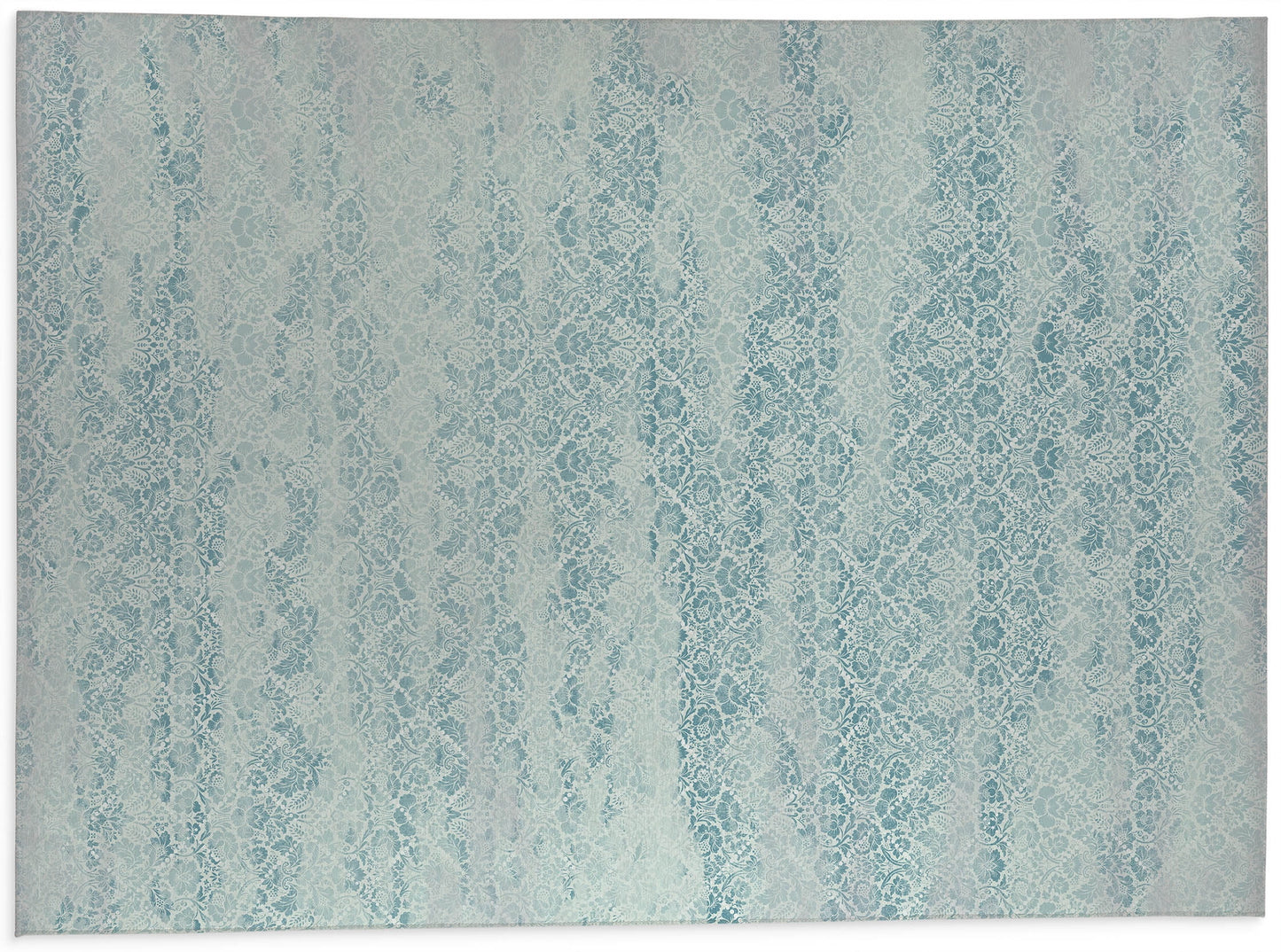 DAMASK FADE TEAL Office Mat By Kavka Designs