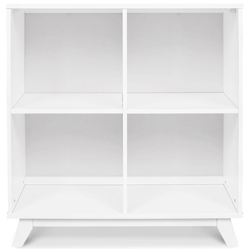 DaVinci Otto Pine Wood Convertible Changing Table/Cubby Bookcase in White