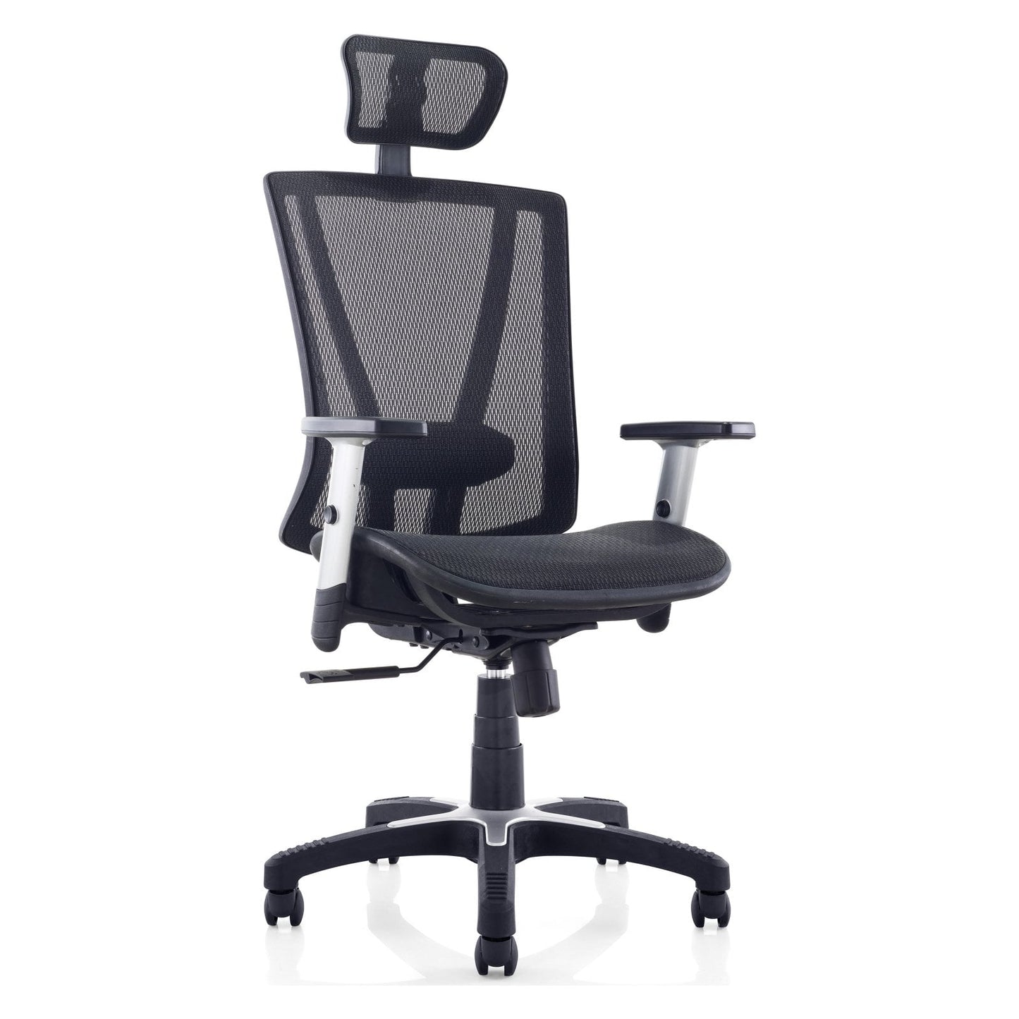 Canary Products MSH112BK Fully Meshed Ergo Office Chair with Headrest - Black