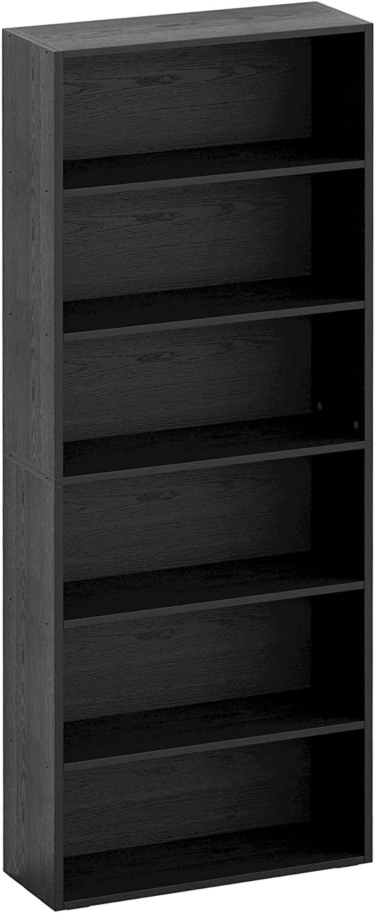 Bookshelves and Bookcases Floor Standing 6 Tier Display Storage Shelves 70in Tall Bookcase Home Decor Furniture for Home Office, Living Room, Bed Room