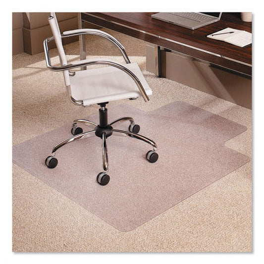 Multi-Task Series Anchorbar Chair Mat For Carpet Up To 0.38in, 45 X 53, Clear | Bundle of 2 Each