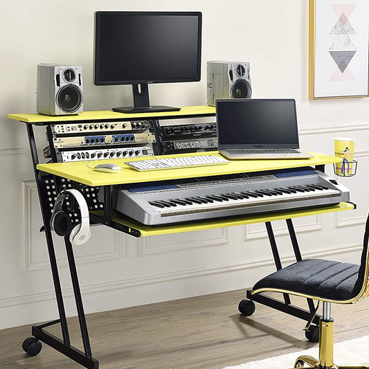 Music Studio Producer Recording Piano Desk Unique & Smart Design Workstation Table