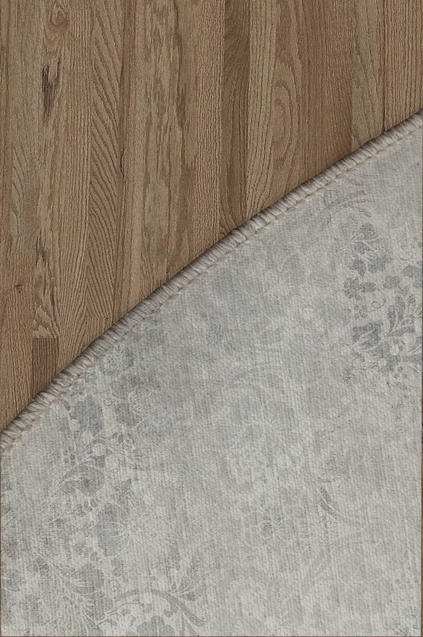 DAMASK FADE GREY Office Mat By Kavka Designs