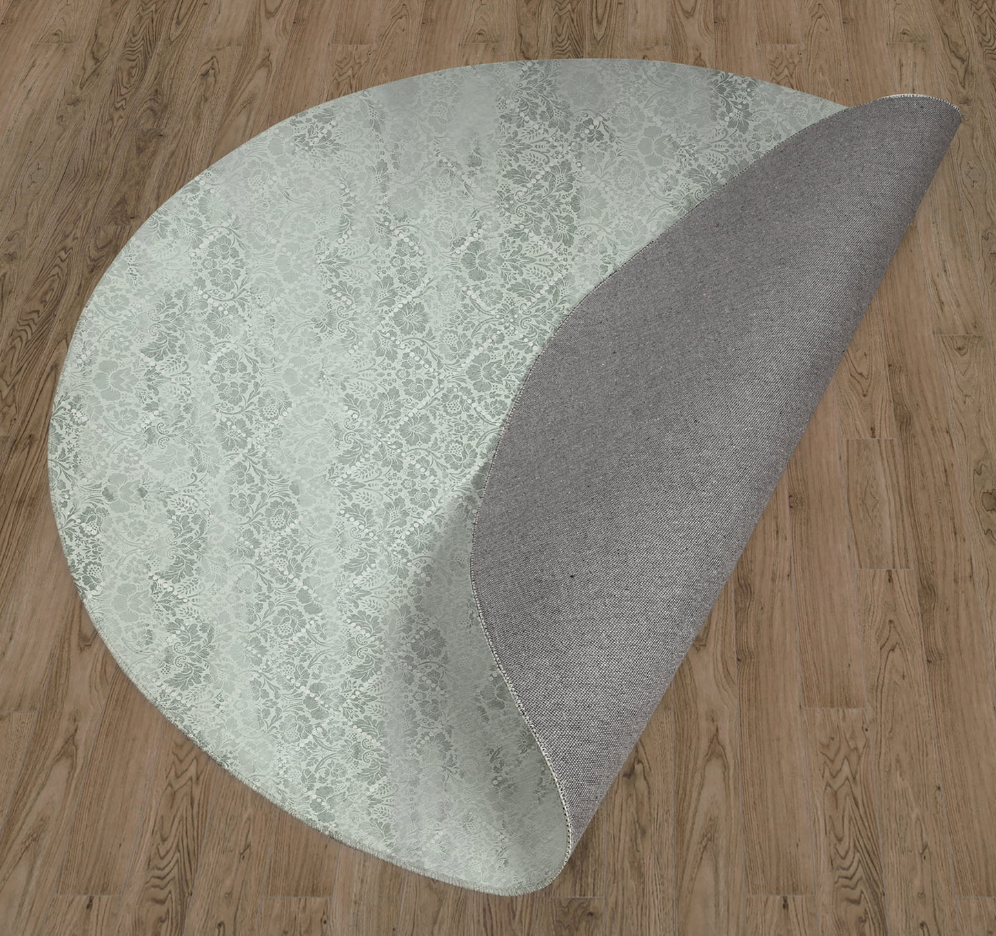 DAMASK FADE GREEN Office Mat By Kavka Designs