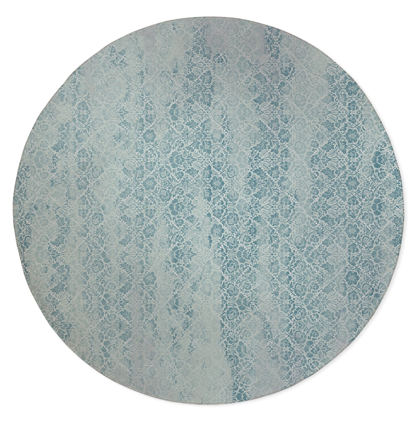 DAMASK FADE TEAL Office Mat By Kavka Designs