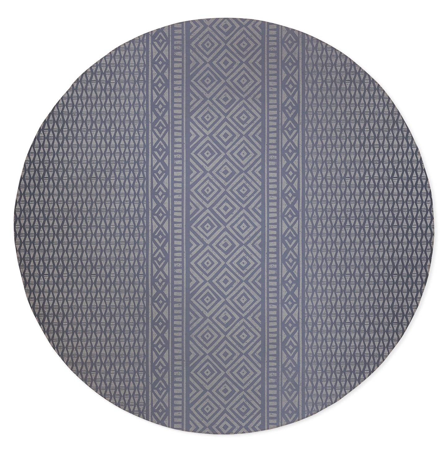 Daliah Blue Office Mat by Kavka Designs