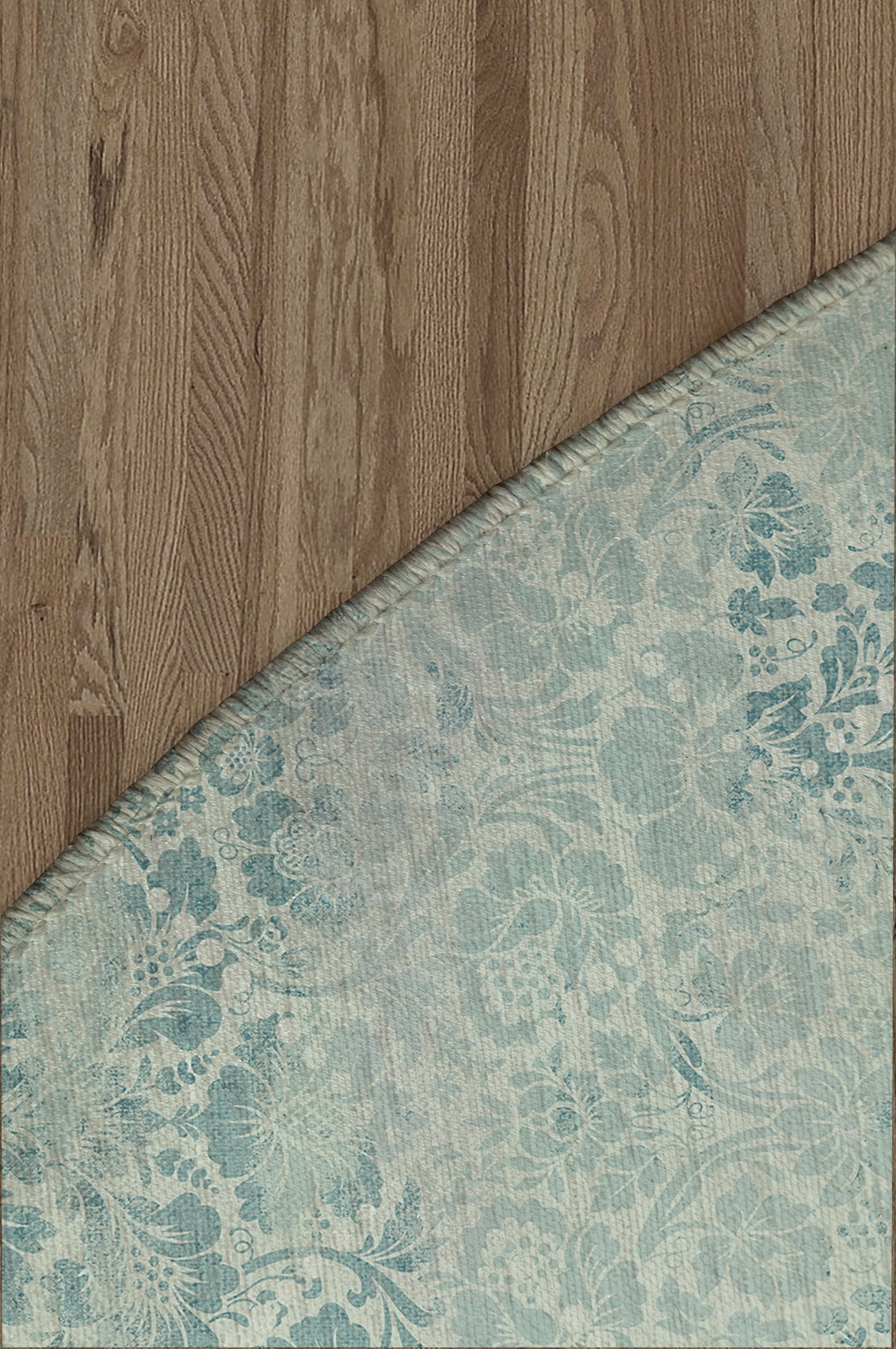 DAMASK FADE TEAL Office Mat By Kavka Designs